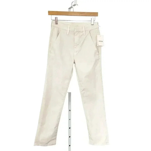 NWT Mother The Straight Shaker Ankle Prep Vanilla size 24 - Picture 2 of 11
